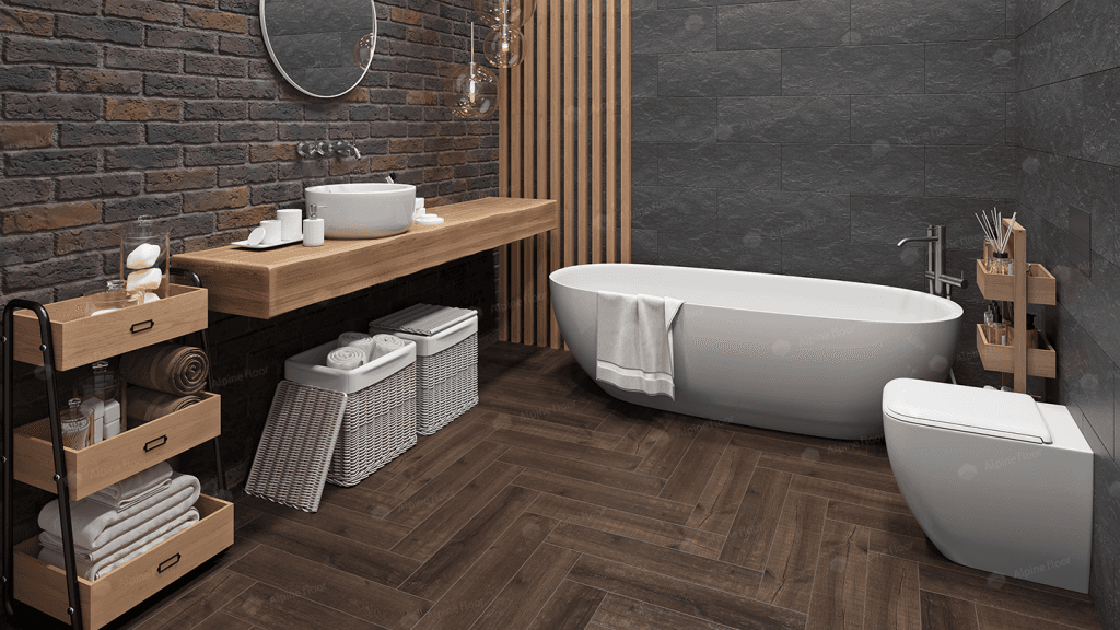 LVT плитка  Дуб Альферац ECO 16-22