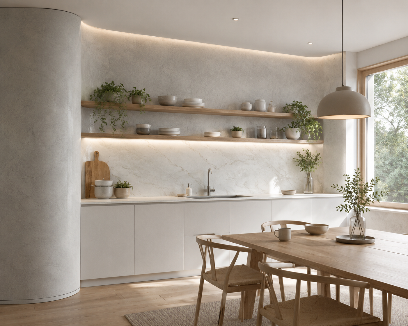 Гибкая керамика для кухни Alpine Floor 2